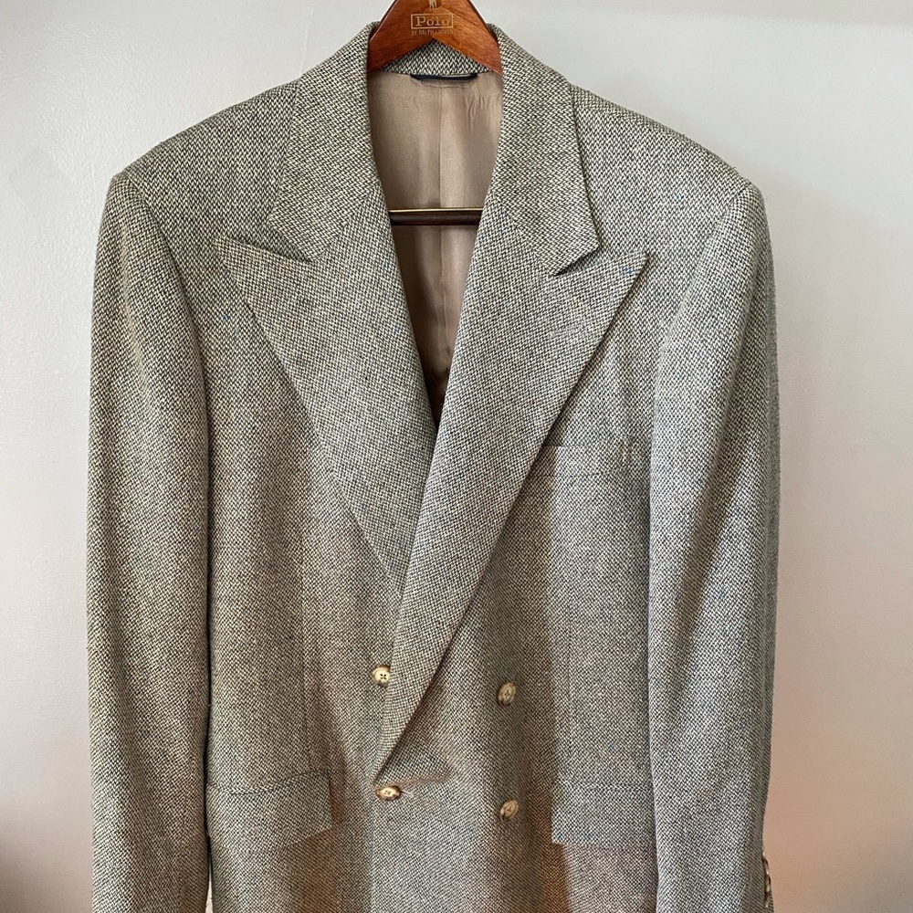Vintage Double-Breasted Ralph Lauren Sport Coat